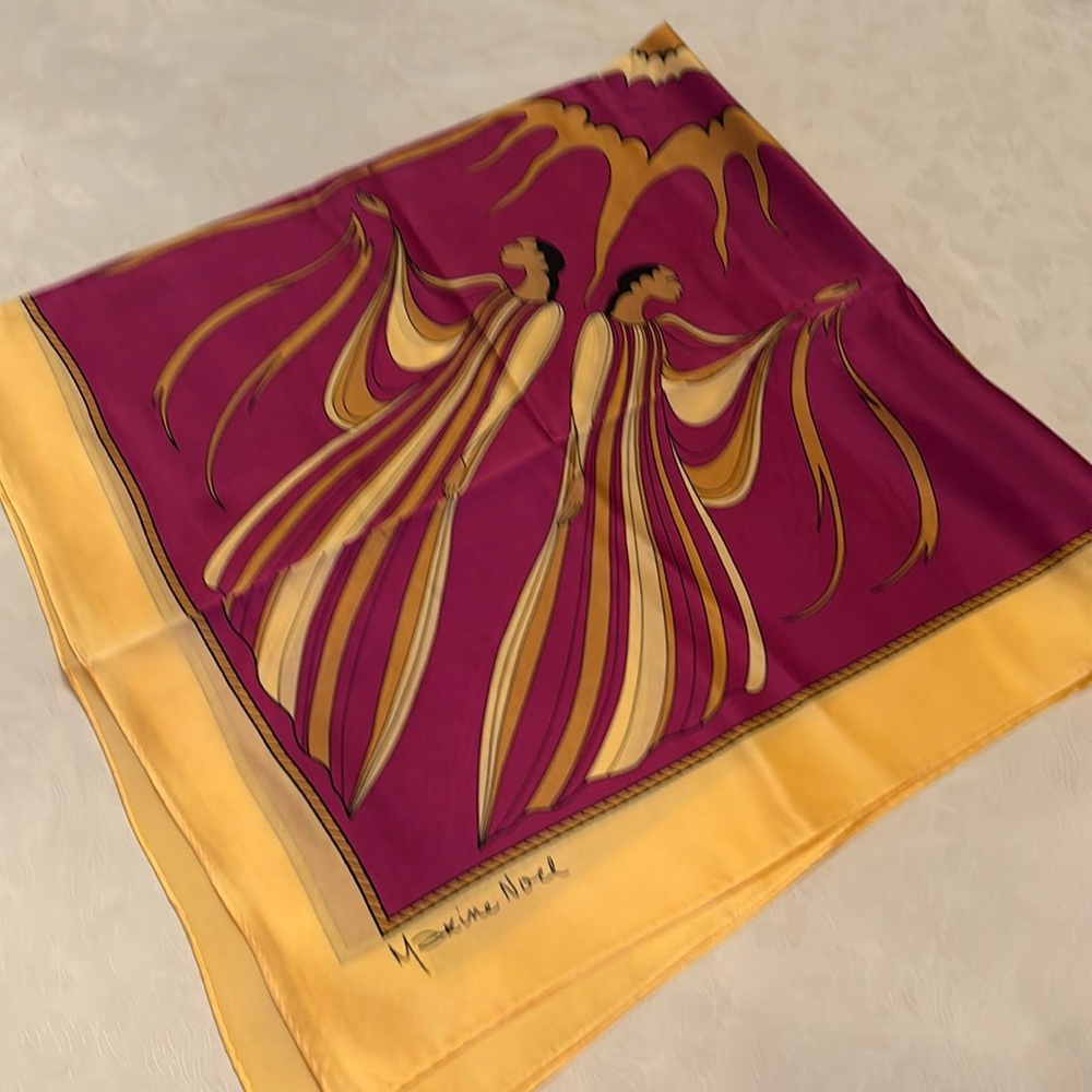 Sun Spirit Silk Scarf designed by Sioux Natvie Artist Maxine Noel.